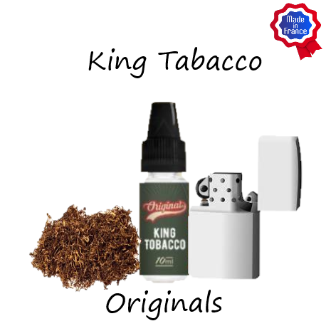 E-liquide 10ml - King Tabacco - 12mg