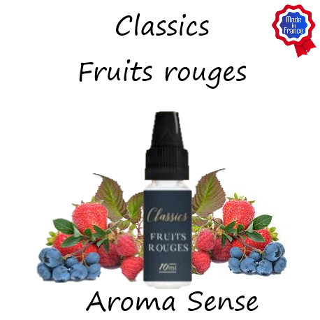 E-liquide 10ml - Classics - Fruits Rouges 11mg